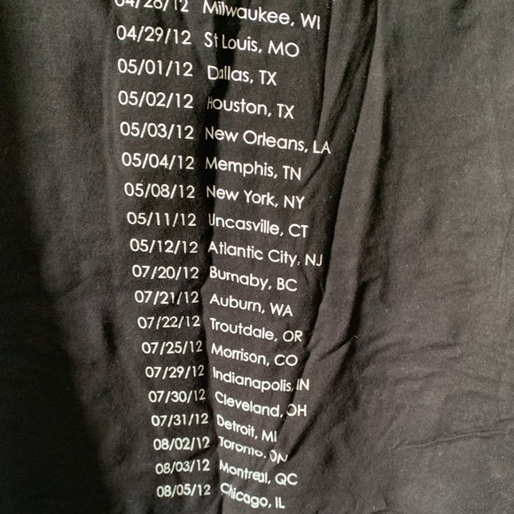 Florence + The Machine Tee Concert T-Shirt. 2012 - Picture 4 of 7